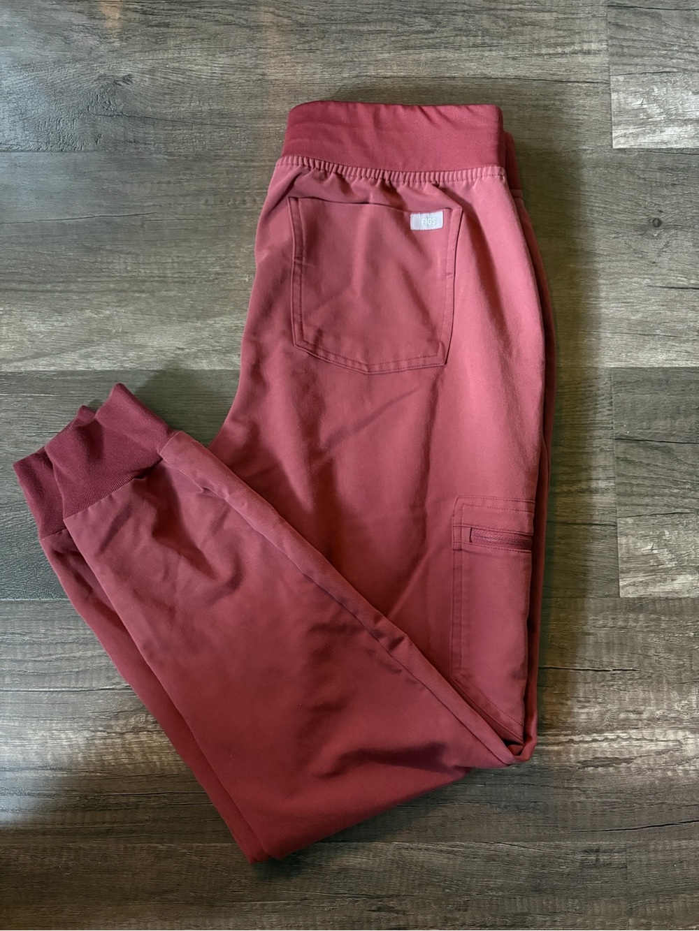 FIGS Technical Collection Zamora Jogger Scrub Pants Mauve / Rose Women's Small - Picture 5 of 7
